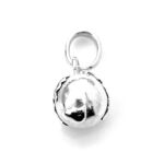Close-up of the 2009 Links of London Sterling Silver Globe Charm.