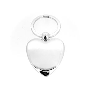 the polished silver-plated heart keyring by Links of London.