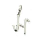 Vintage Links of London 3D Letter H Charm | Sterling Silver | 2010