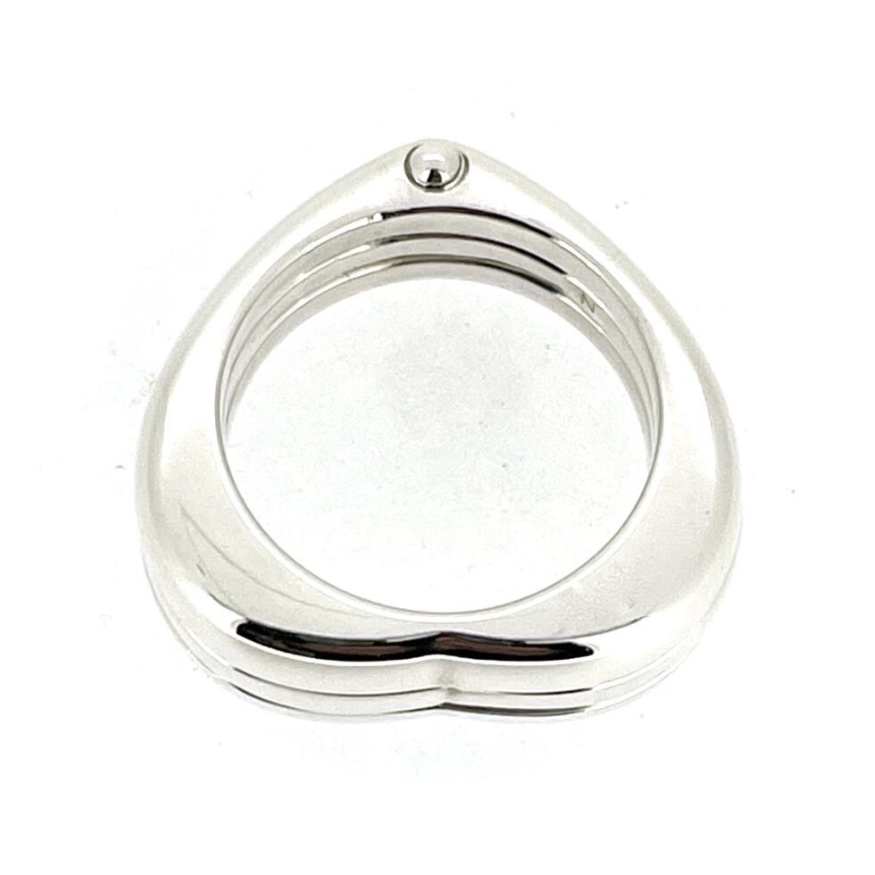 Vintage 2011 Links of London Silver Love Note Heart Ring