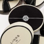 Links of London bracelet in oval box with ribbon