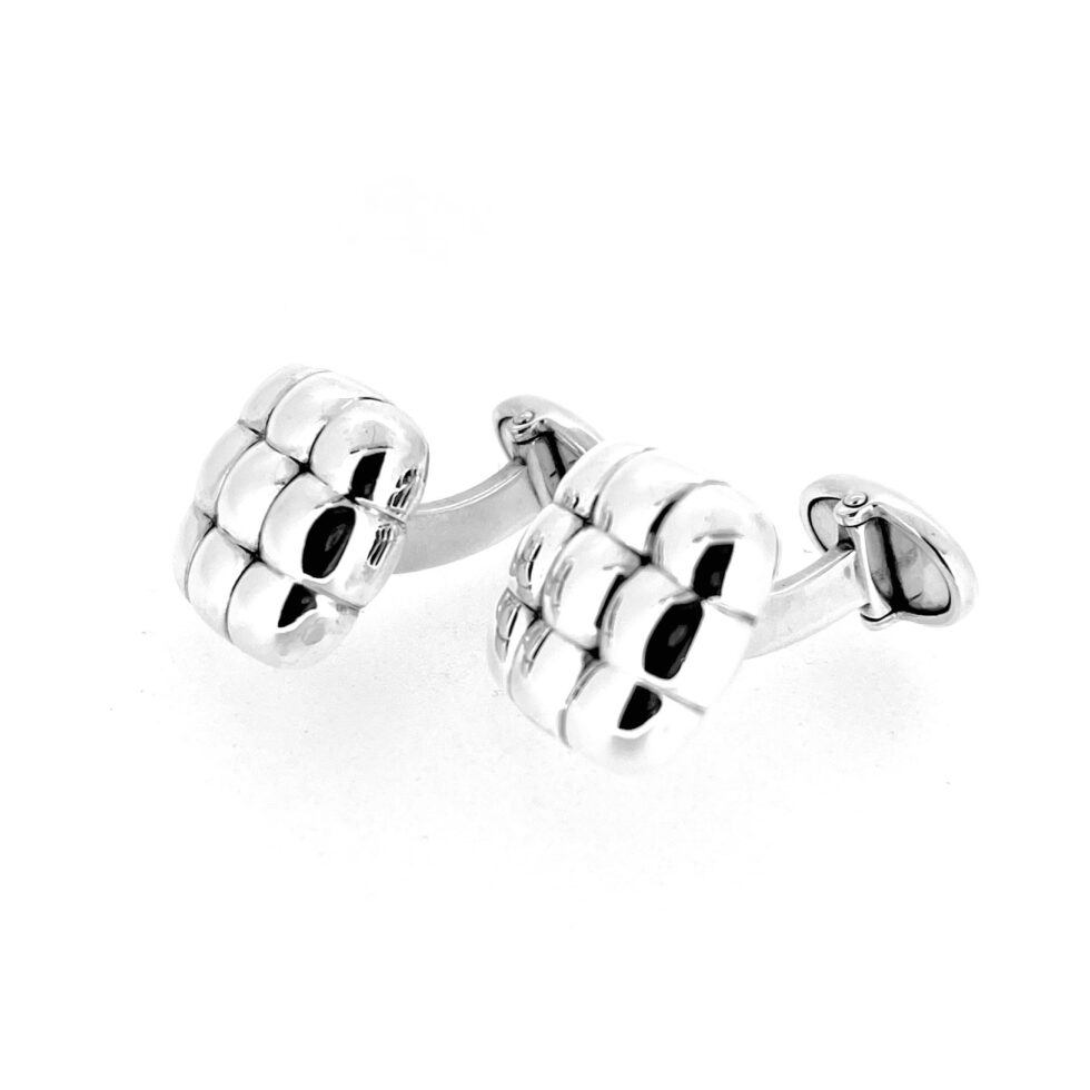 Vintage 2007 Links of London Quilted Cushion Cufflinks | Sterling ...