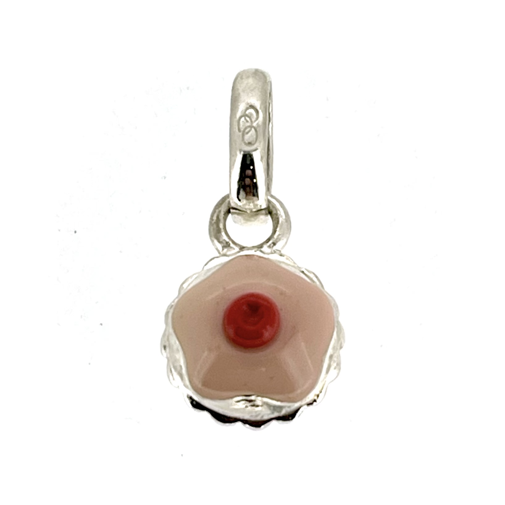 Vintage Links of London Pink Cupcake Charm 2010 – front view