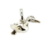 Duck Charm photographed on white background