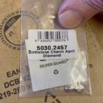 NOS diamond birthstone charm in original Links of London stock bag