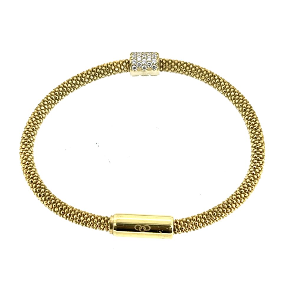 Vintage Links of London Stardust Bead Bracelet in gold vermeil
