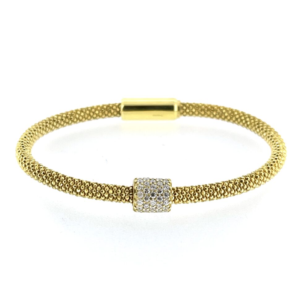 Vintage Links of London Stardust Bead Bracelet in gold vermeil