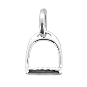 Vintage Links of London Stirrup Charm Sterling Silver 2005