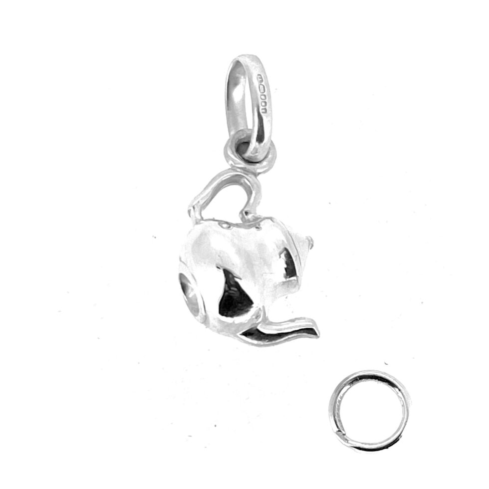 Vintage Links of London Teapot Charm in sterling silver
