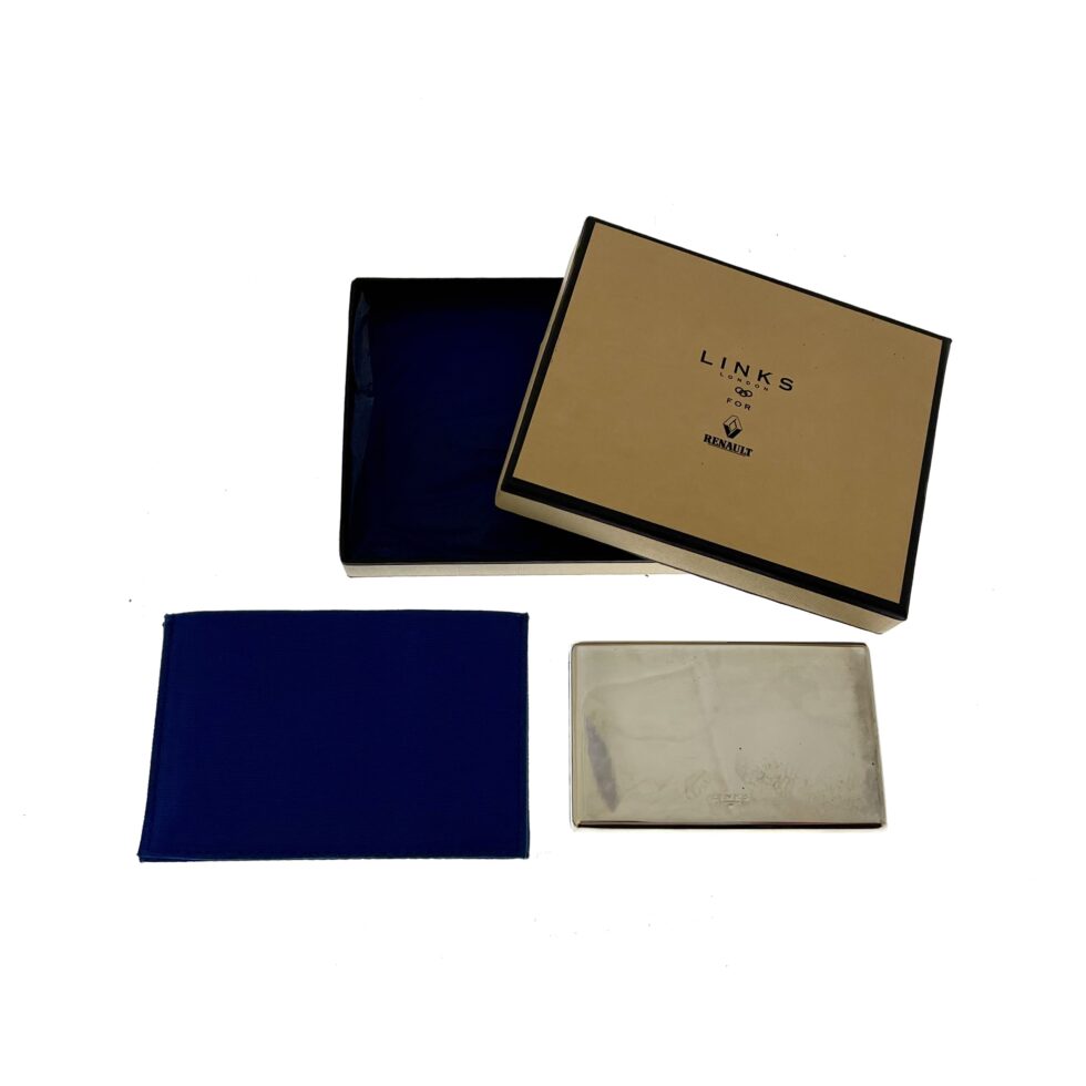 Vintage Links of London x Renault Silver Card Holder with Presentation Box