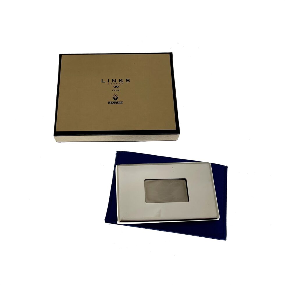 Full set: card holder, wallet, and Renault box