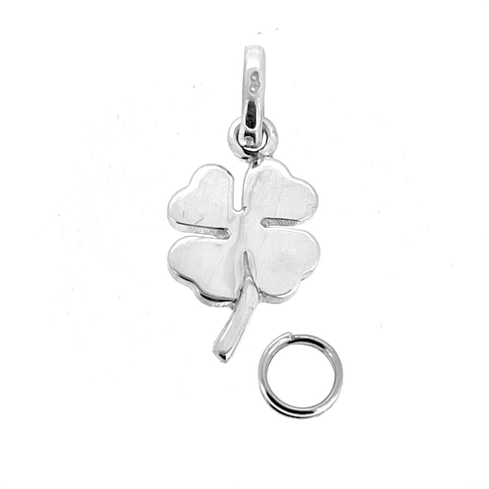 2008 Links of London Sterling Silver Four Leaf Clover Charm