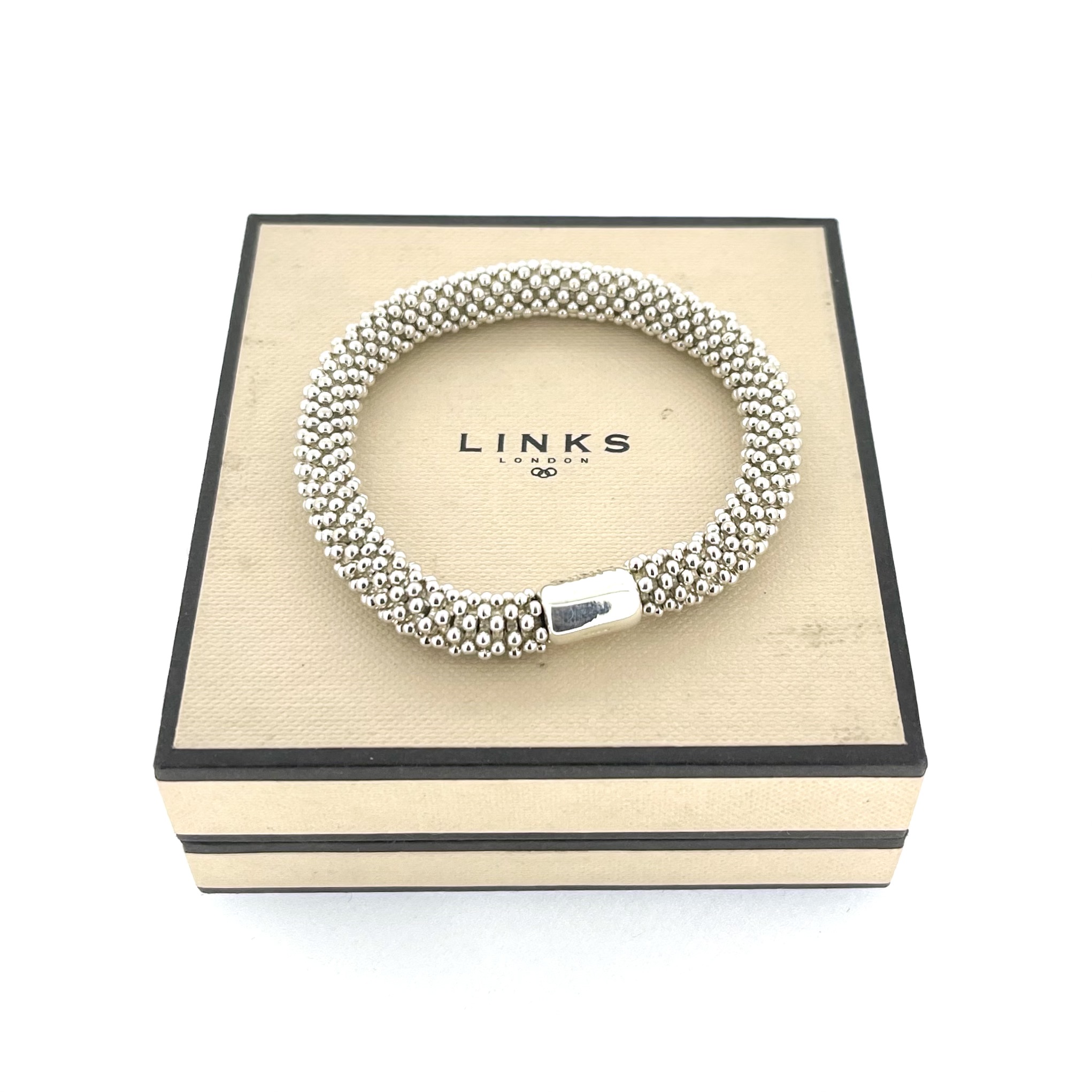Vintage 2011 Links of London Effervescence Star Bracelet | 18cm