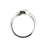 Vintage Links of London Bypass Ring | Double Pear CZ Stones | Sterling Silver