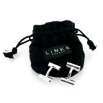 Vintage 2007 Links of London Cylinder Barbell Cufflinks