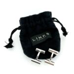Vintage 2007 Links of London Cylinder Barbell Cufflinks