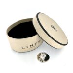 Oval box packaging for restored silver keepsake