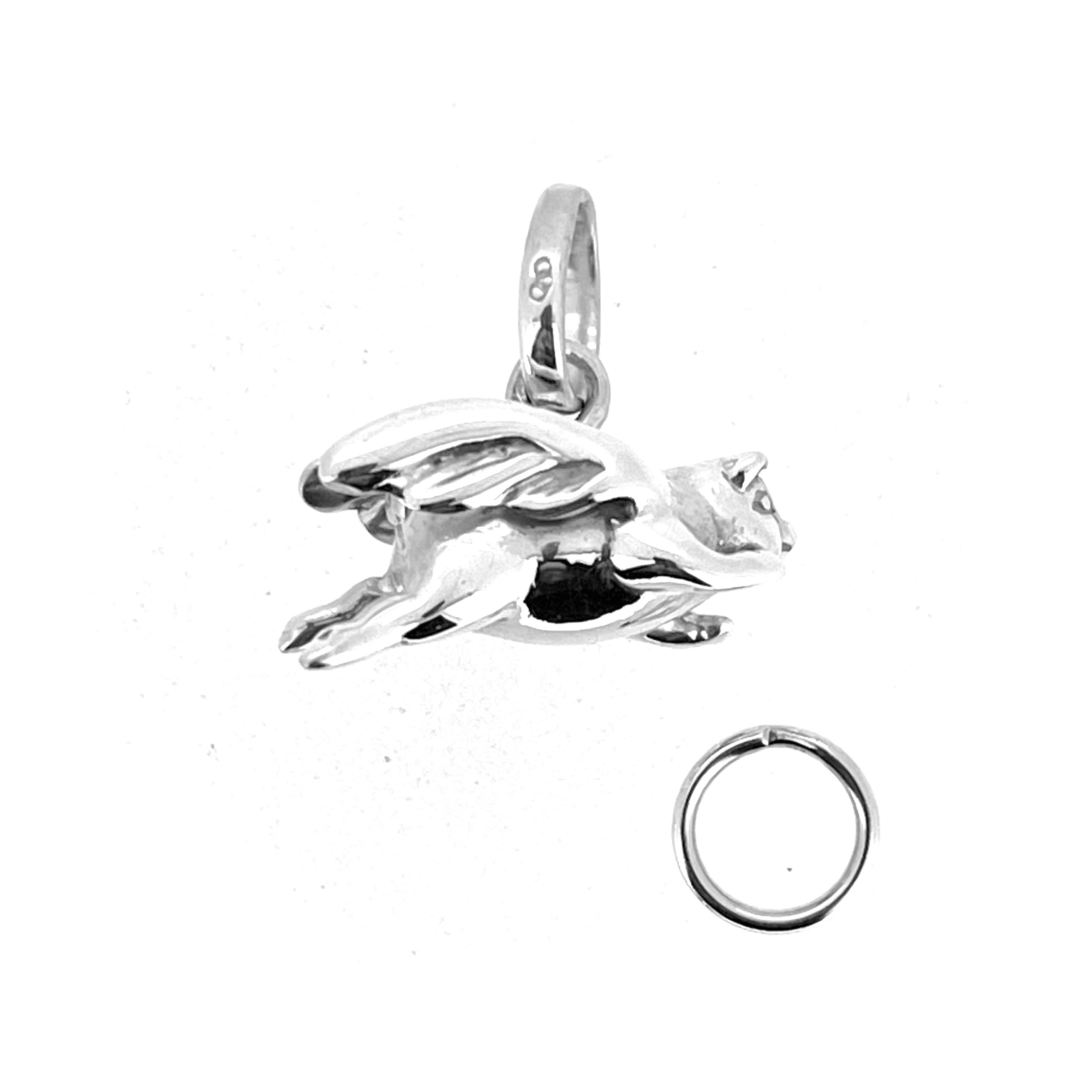 Links of London charm featuring a winged pig