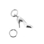 Sterling silver fashion charm with stiletto design