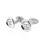 Vintage sterling silver Links of London button cufflinks