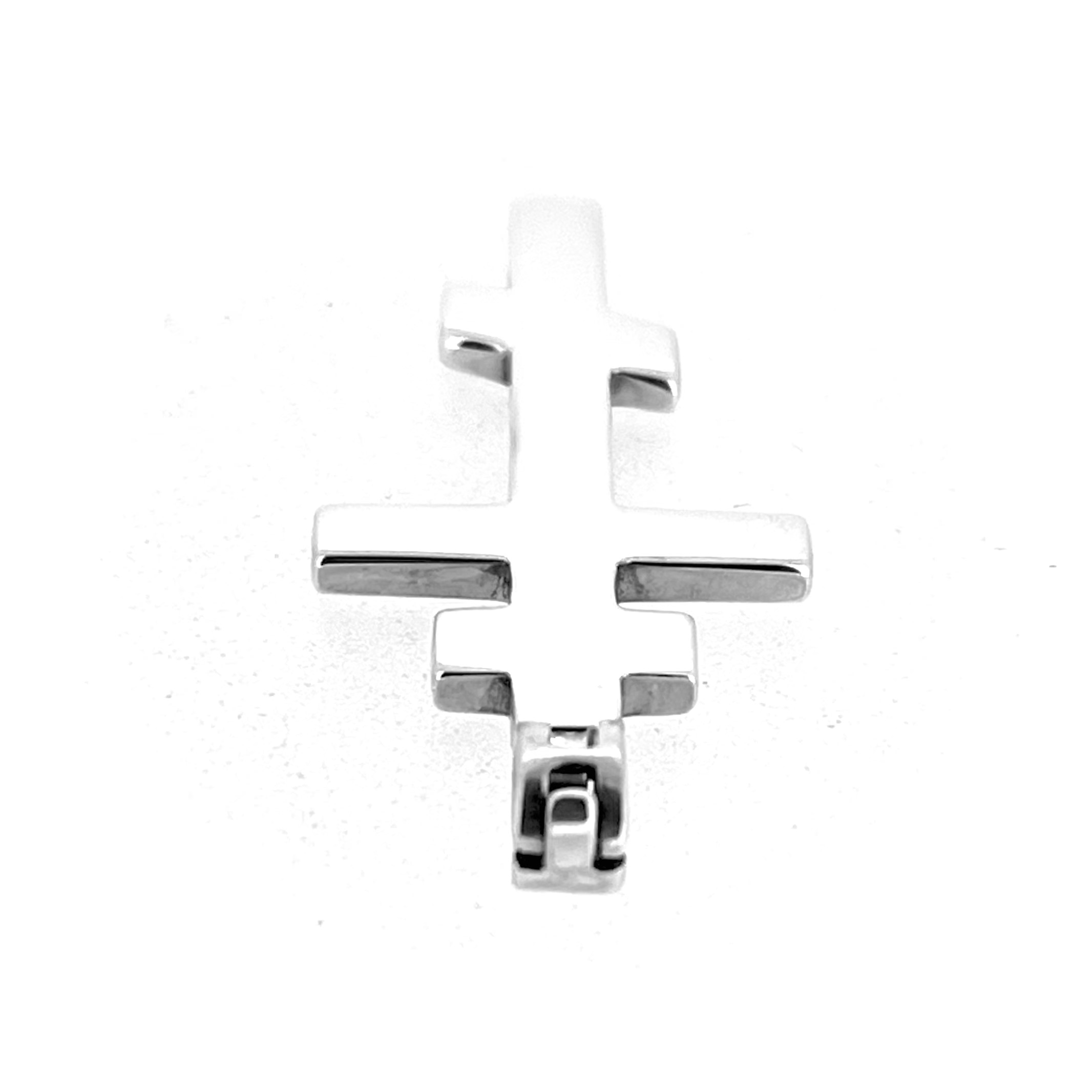 Russian Orthodox Cross Pendant | Sterling Silver | Vintage Links of London