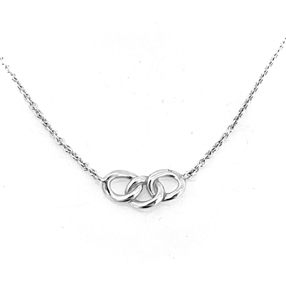 Vintage Links of London Sterling Silver Mini Necklace – Signature Collection