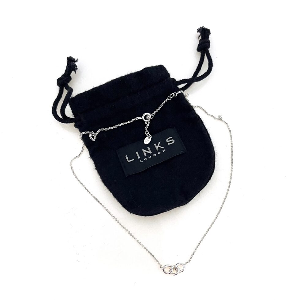 Vintage Links of London Sterling Silver Mini Necklace – Signature Collection