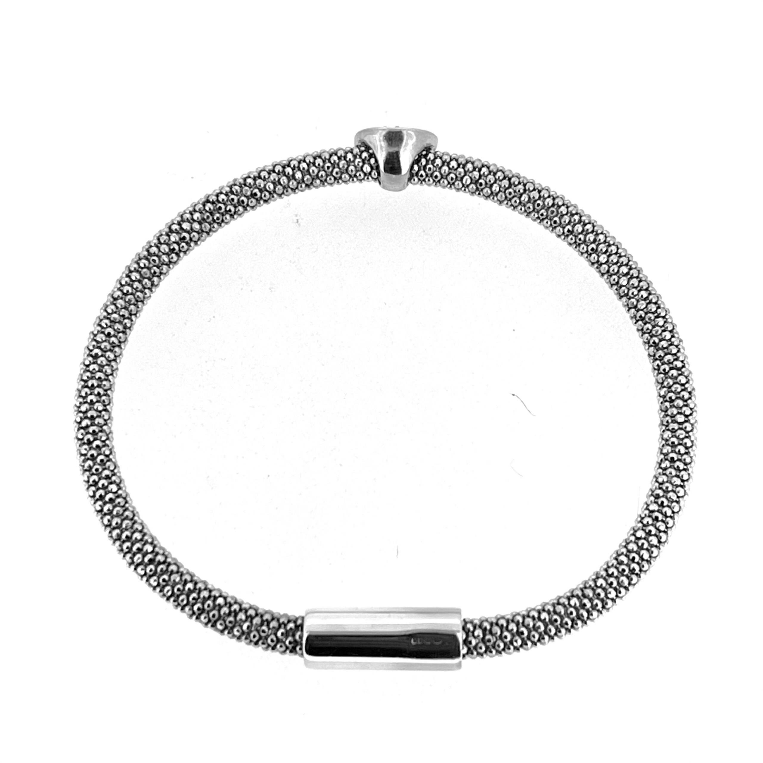 Vintage Links of London Star Dust Round Bracelet – 18cm | Sterling Silver