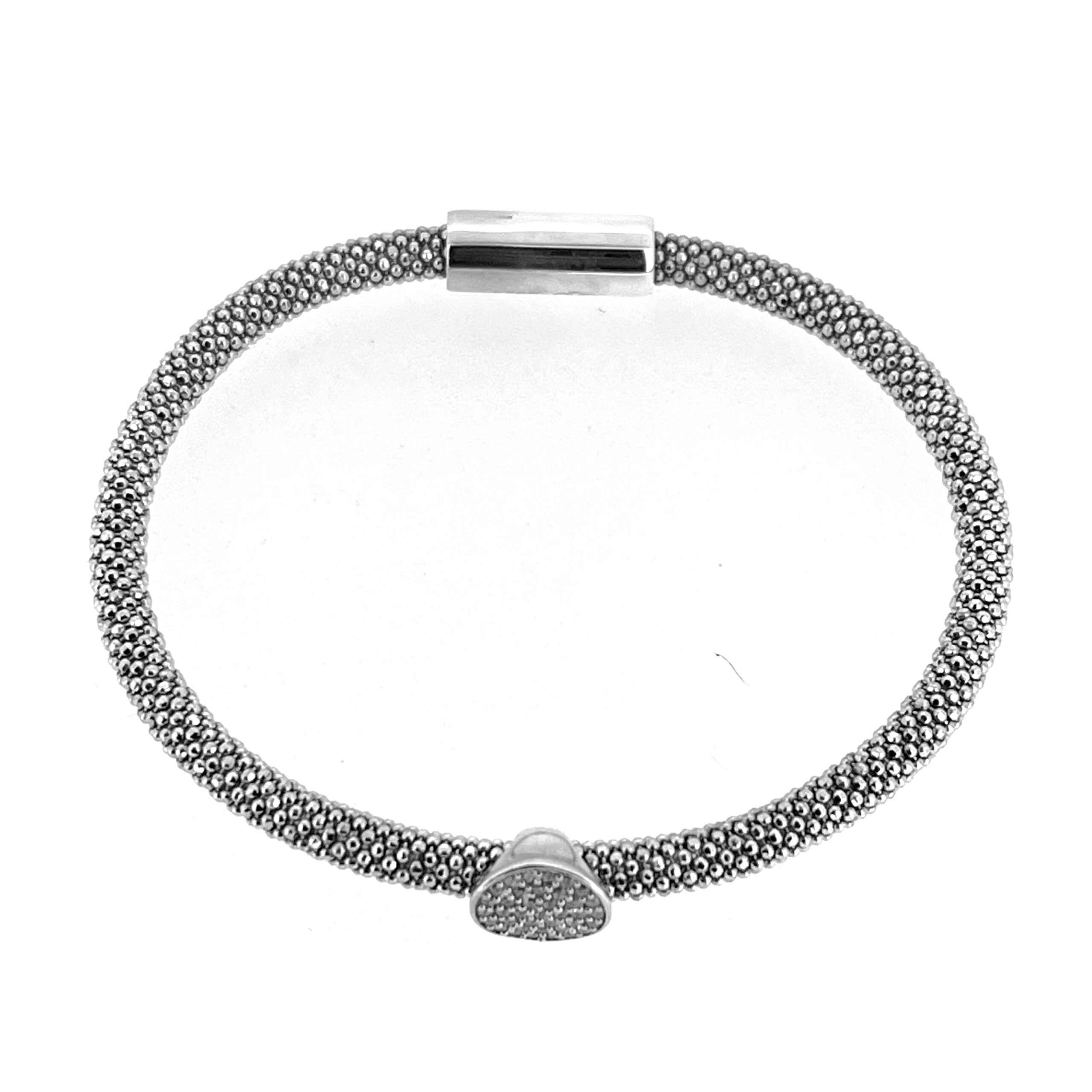 Vintage Links of London Star Dust Round Bracelet – 18cm | Sterling Silver