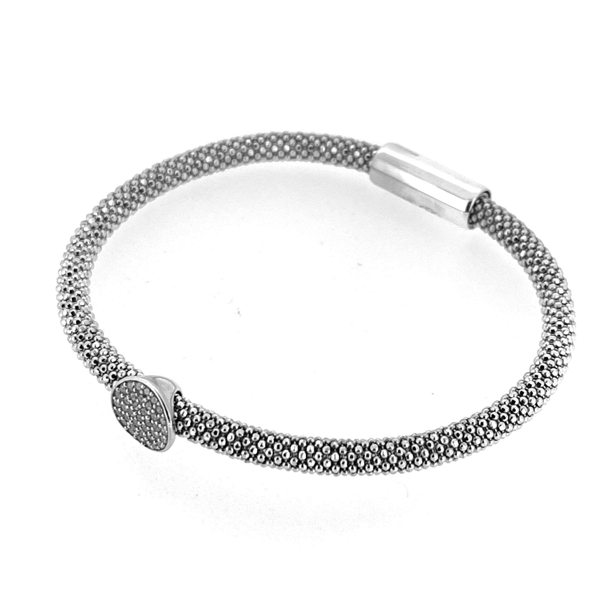 Vintage Links of London Star Dust Round Bracelet – 18cm | Sterling Silver