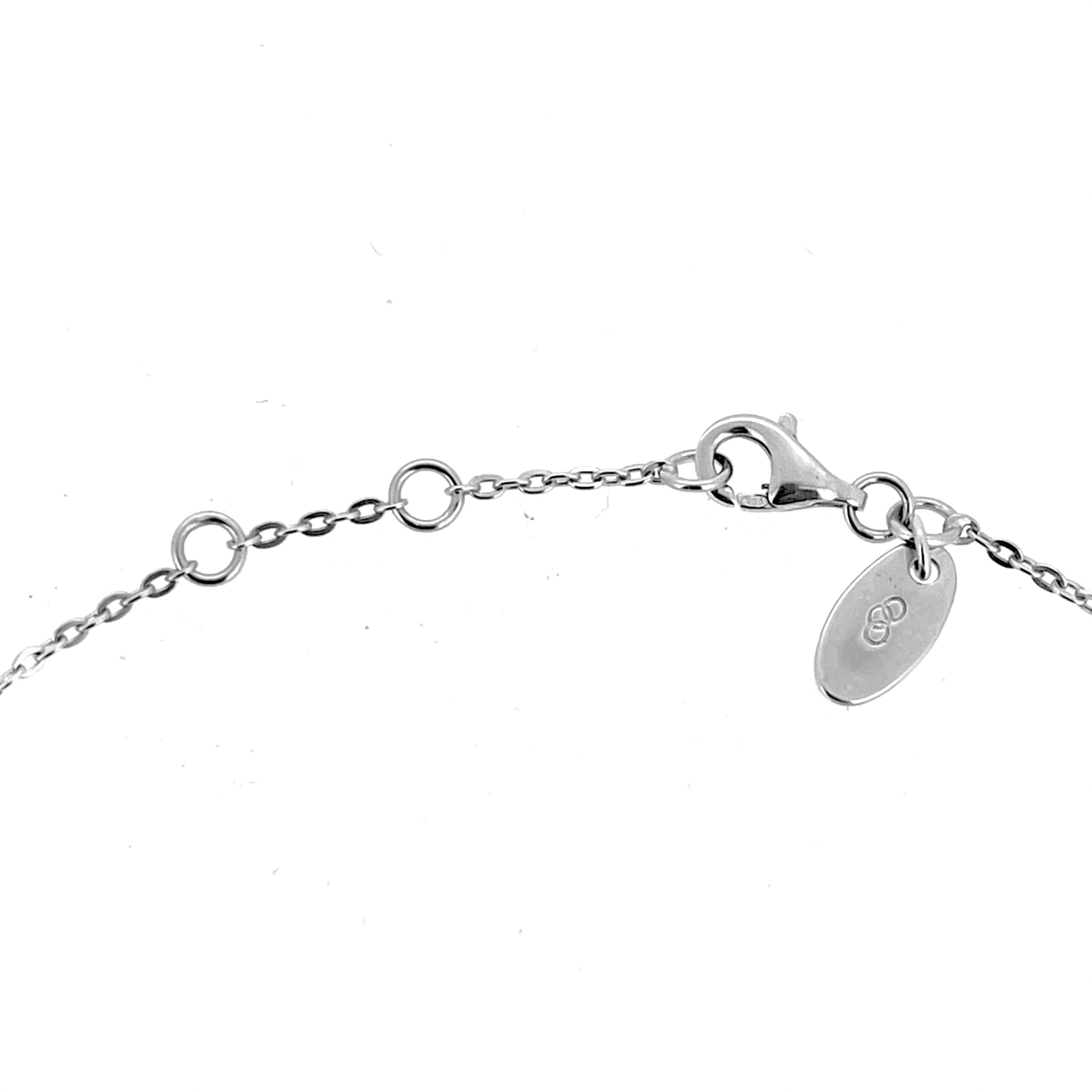 Adjustable sterling silver Sweetie chain design