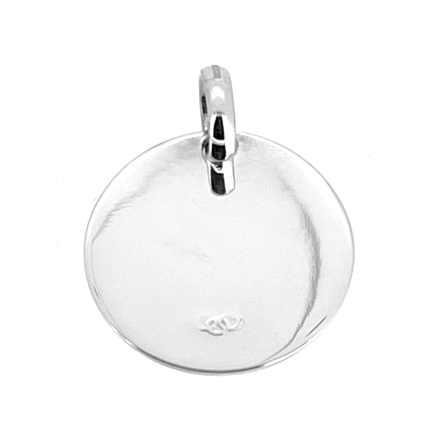 Back view of Links charm with logo