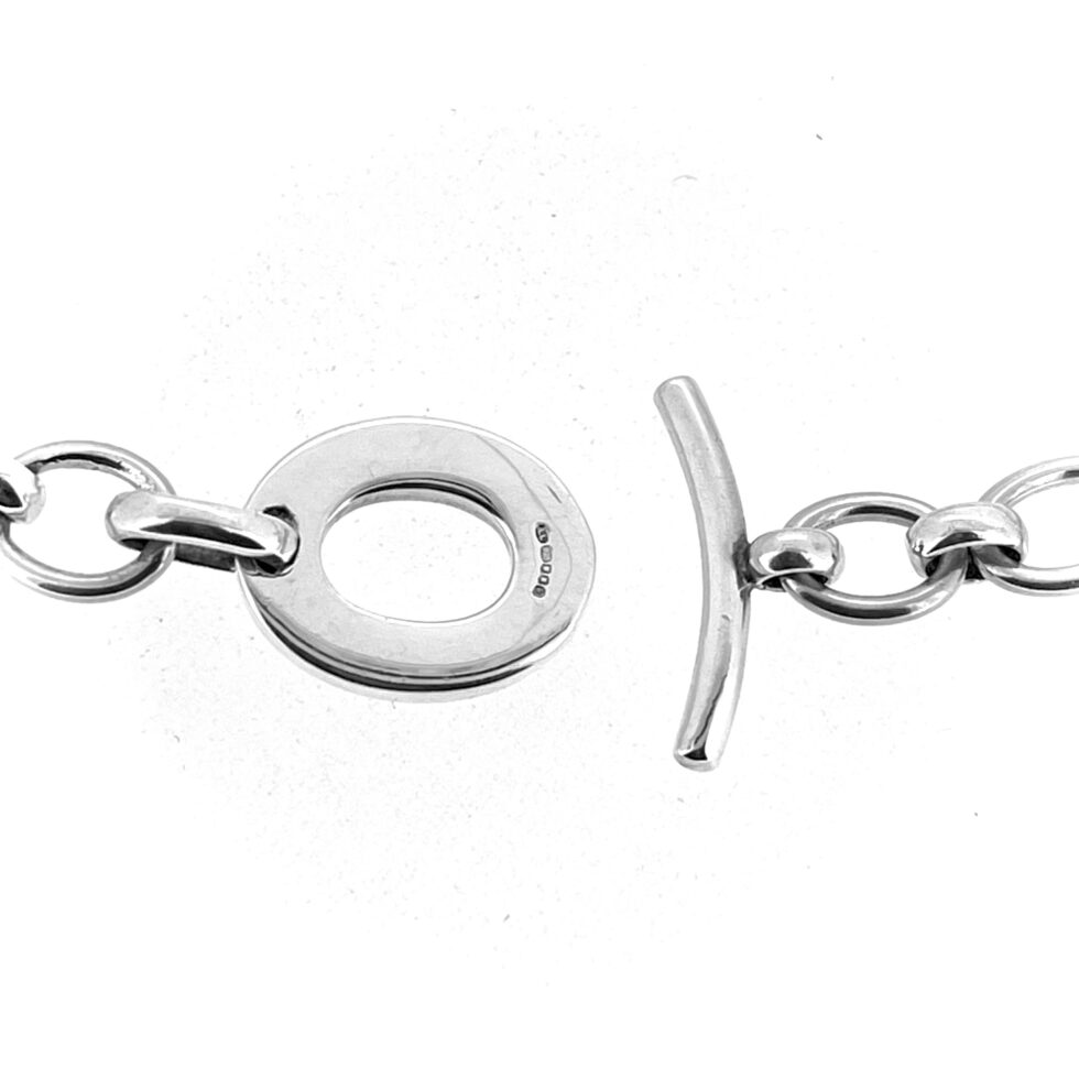 Vintage Links of London Chain Charm Bracelet – 19cm Fit | Sterling Silver