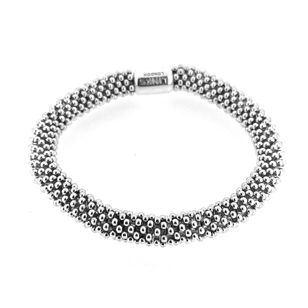 Vintage Links of London Effervescence Star Bracelet – 19cm Sterling Silver