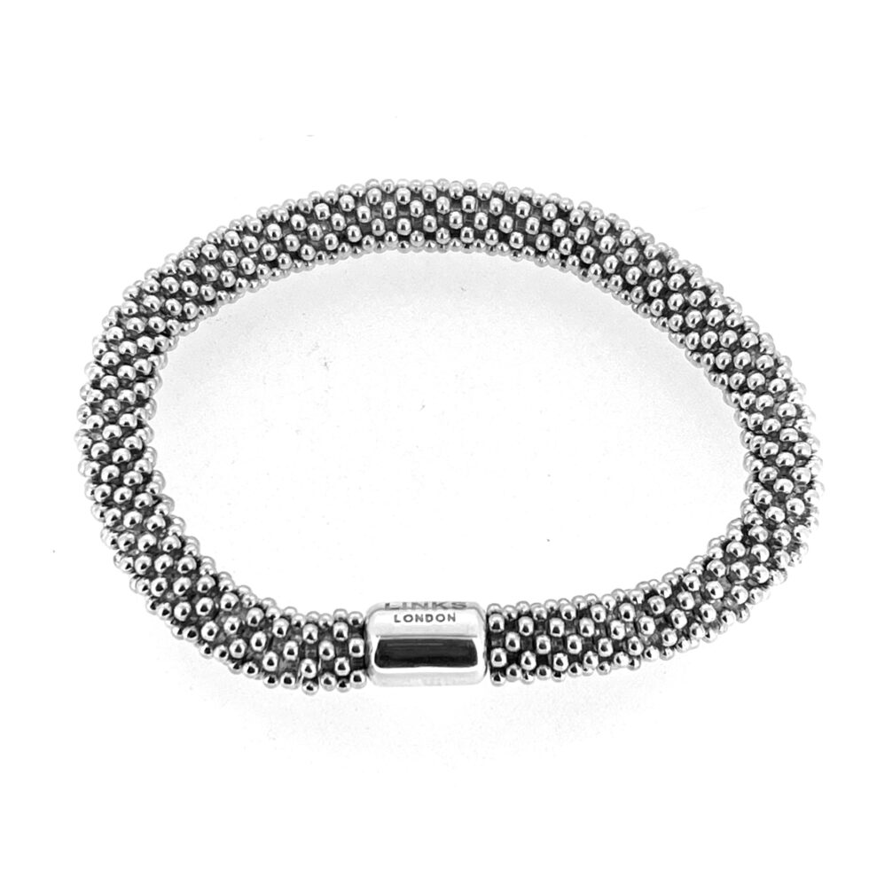Vintage Links of London Effervescence Star Bracelet – 19cm Sterling Silver