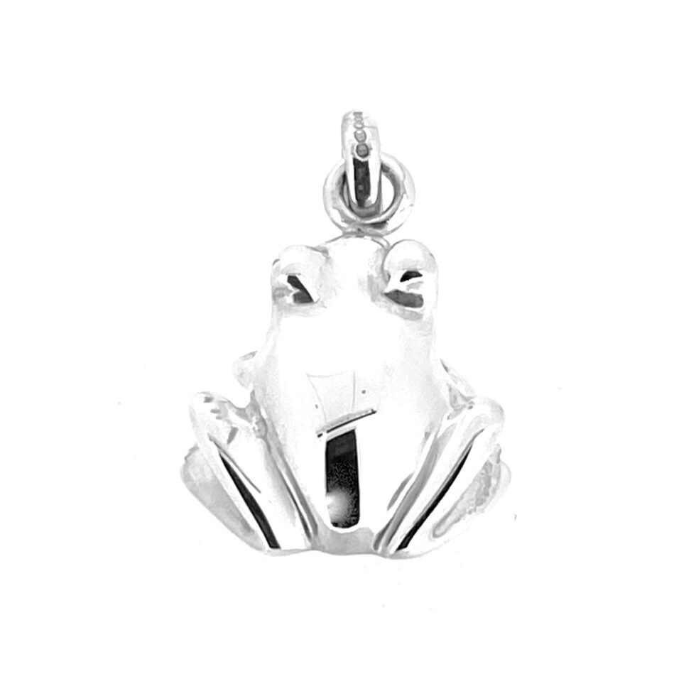 Vintage Links of London Frog Charm – Sterling Silver 2005