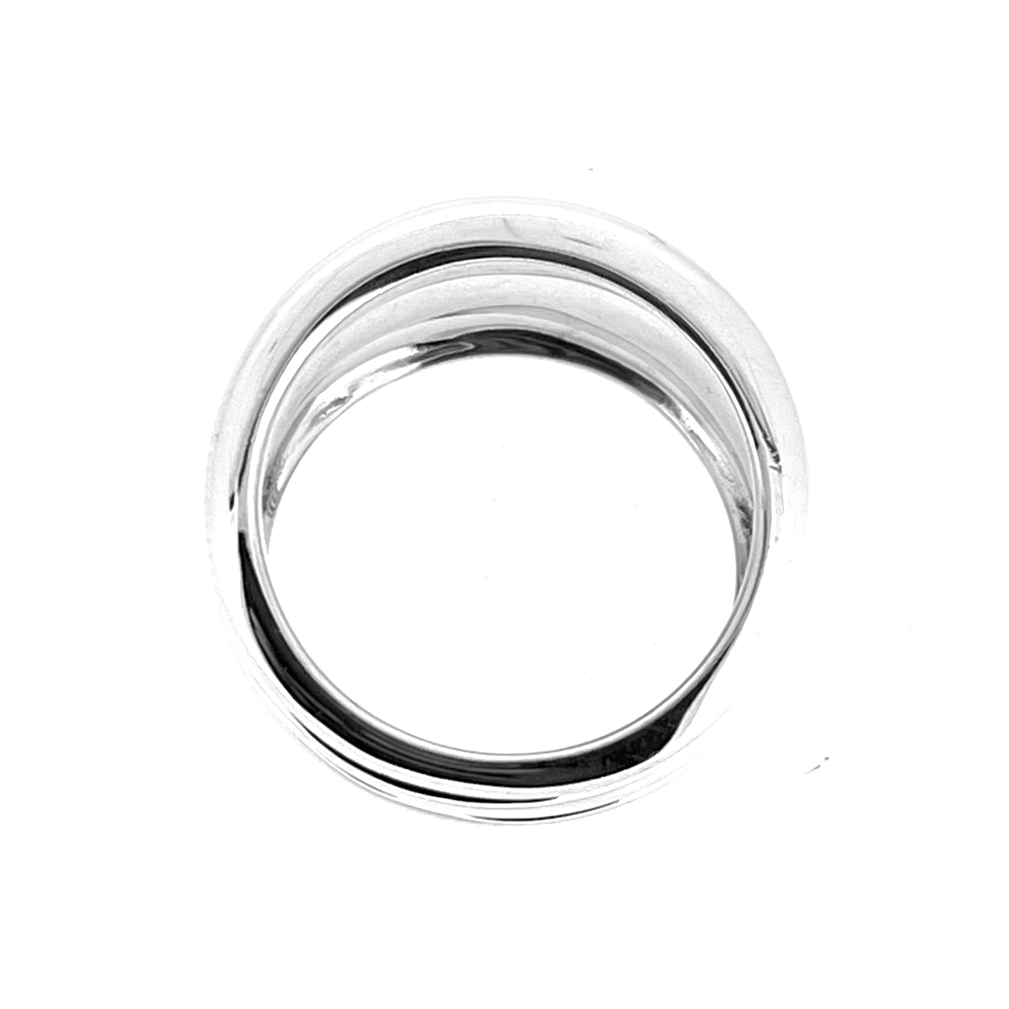 Vintage Links of London Hope Triple Stack Ring | Sterling Silver | Size P