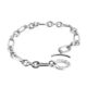 Vintage Links of London Sterling Silver Chain Charm Bracelet