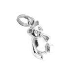 Side profile of teddy bear charm