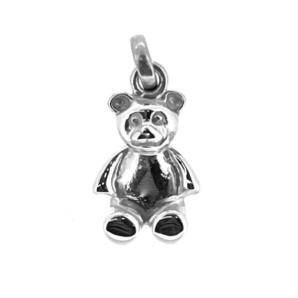Vintage Links of London sterling silver teddy bear charm