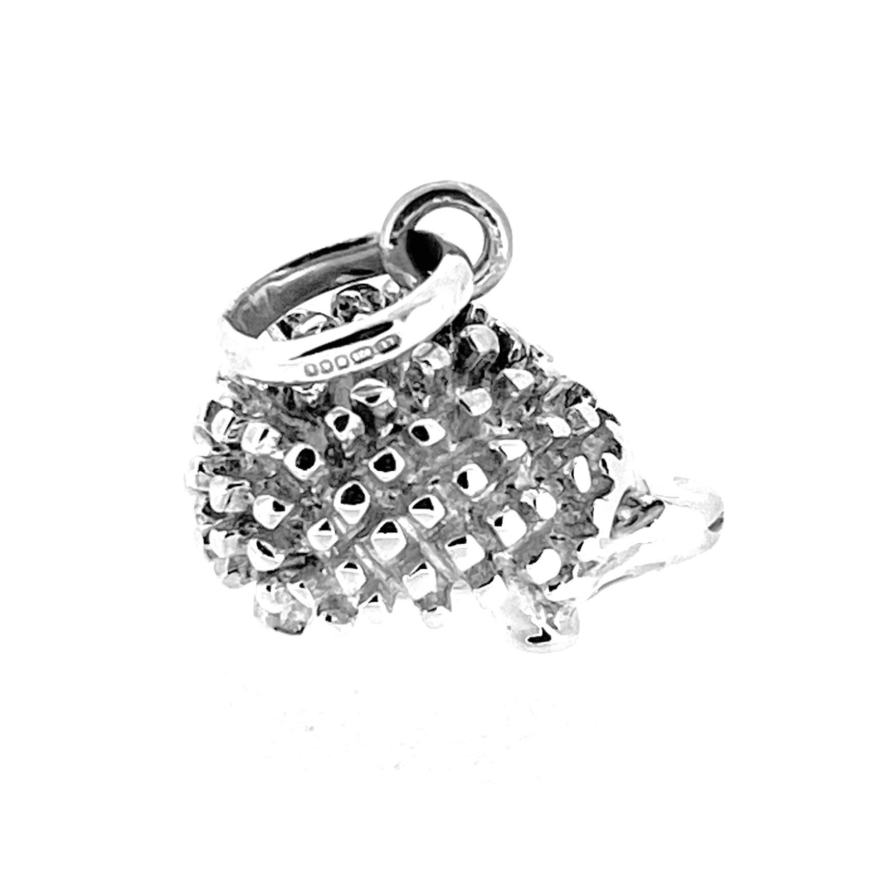 2010 Links of London sterling silver hedgehog charm
