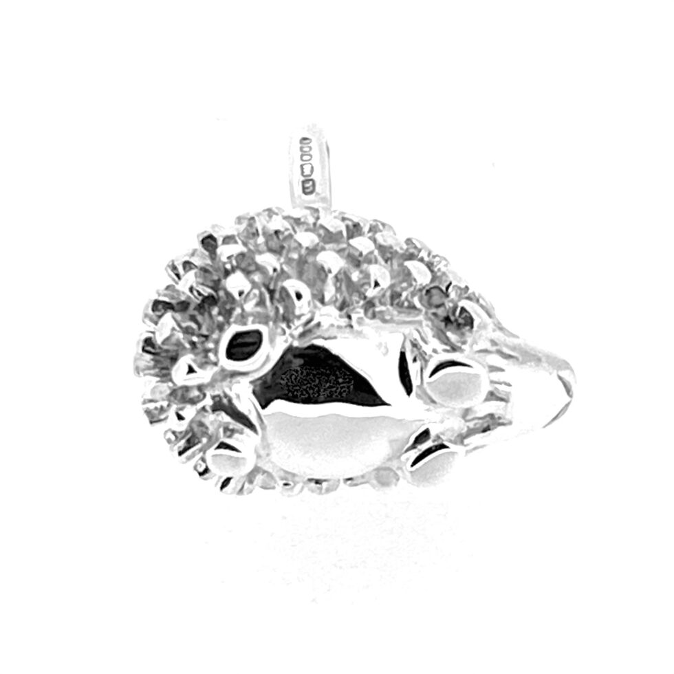 Reverse side of charm showing smooth base