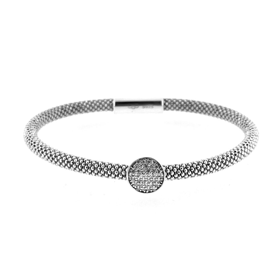 London Silver Star Dust Round Bracelet (Product Code: 5010.2485)