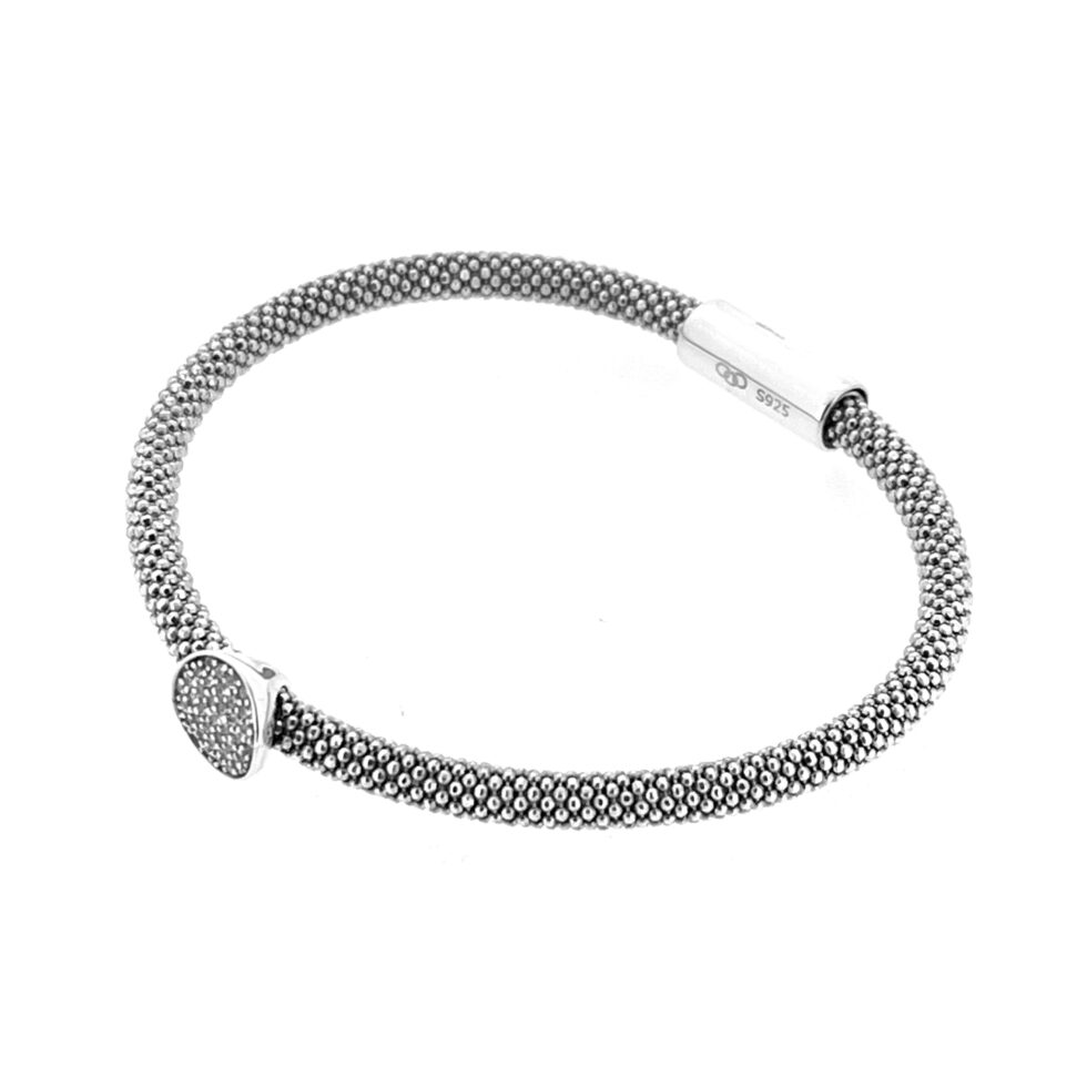 London Silver Star Dust Round Bracelet (Product Code: 5010.2485)