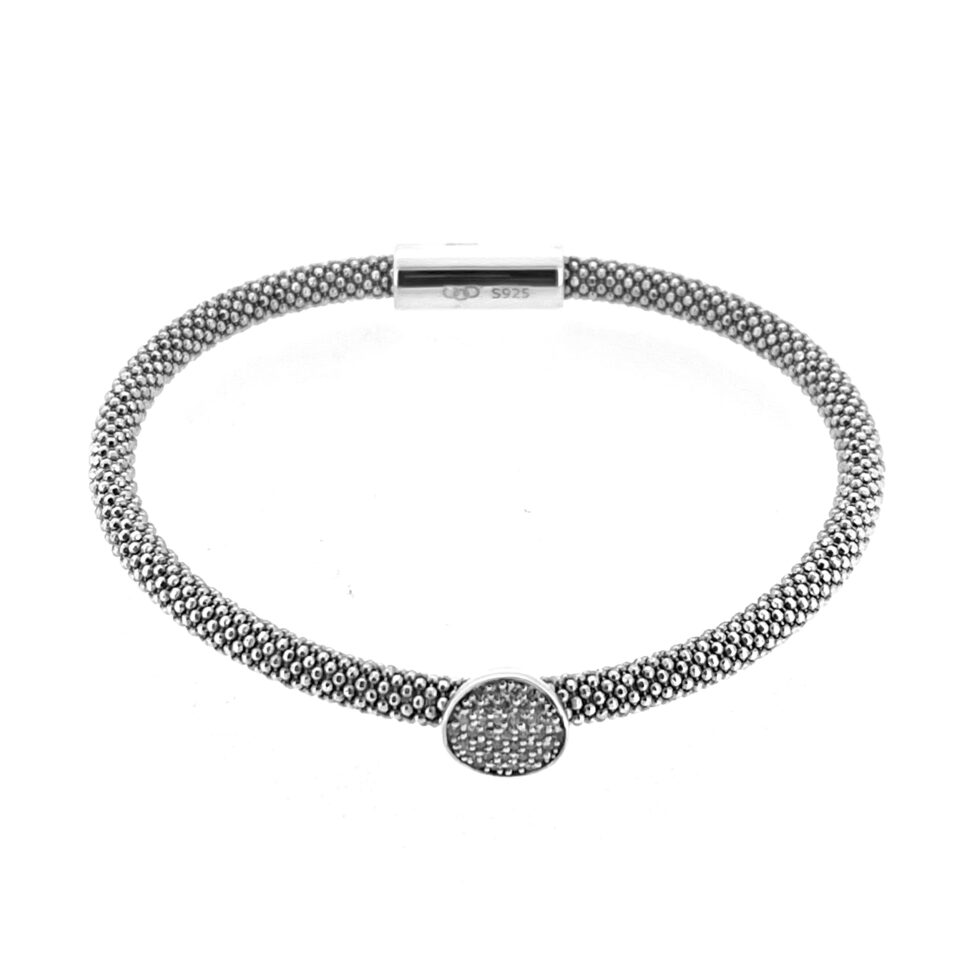London Silver Star Dust Round Bracelet (Product Code: 5010.2485)