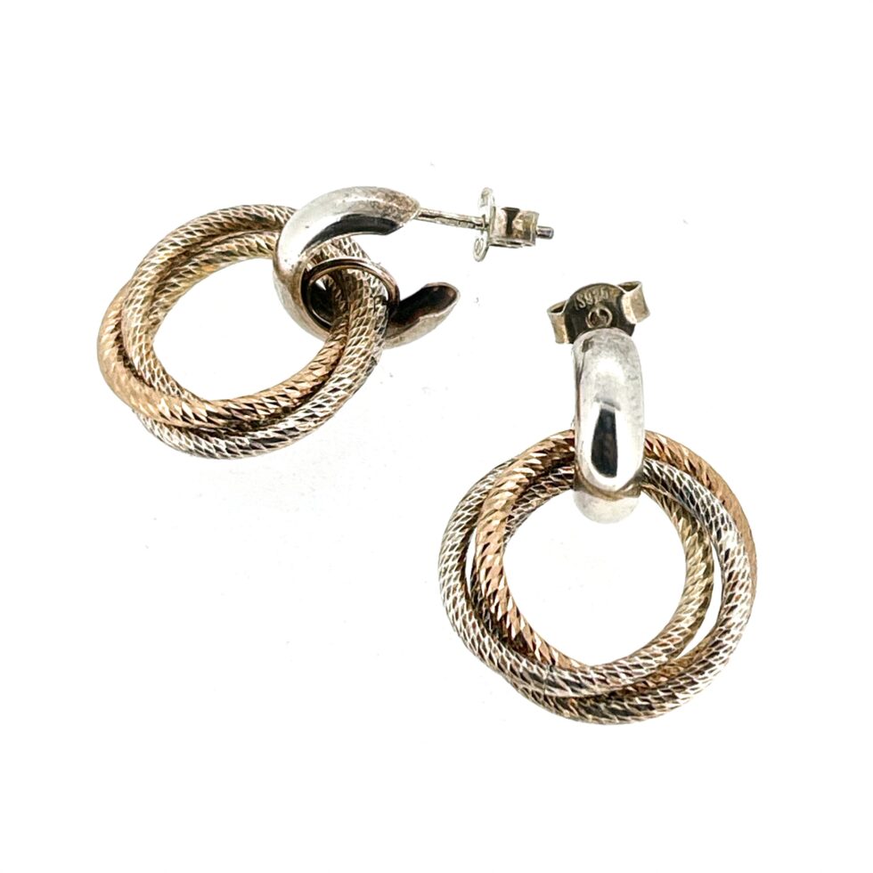 Vintage Links of London Aurora Cluster Stud Earrings