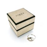 Polished finish of sterling silver ring