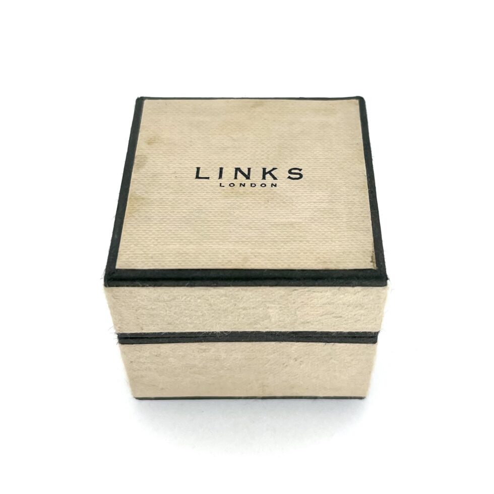 Original vintage Links of London ring box