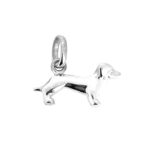 Vintage 2009 Links of London Dog Charm – Sterling Silver Dachshund Style