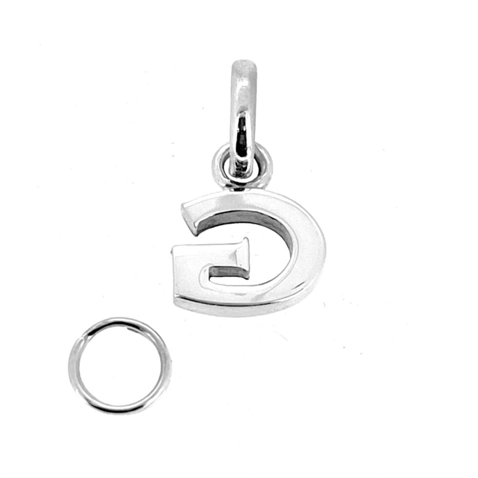 Vintage Links of London “G” Charm – Sterling Silver Initial